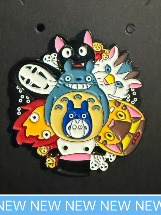 Studio ghibli Pin Badges