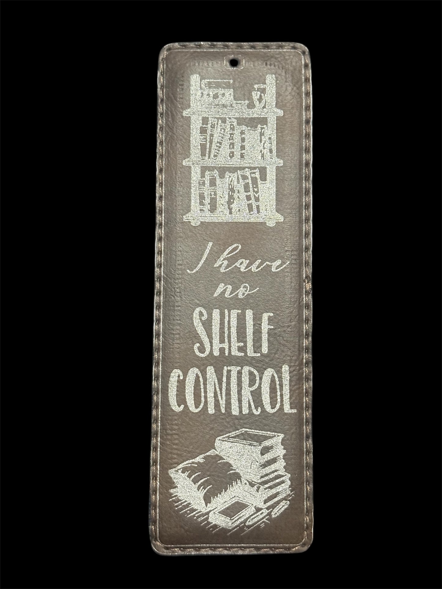 Laser engraved bookmarks