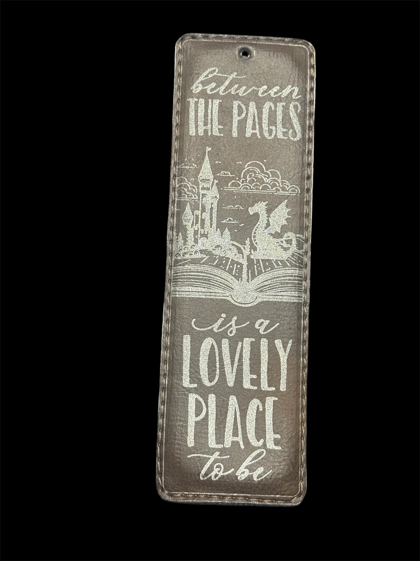 Laser engraved bookmarks