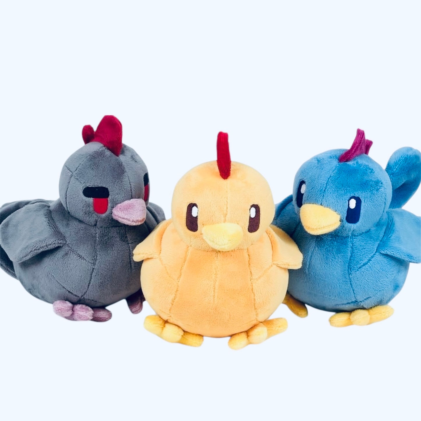 Plush collectible chicken