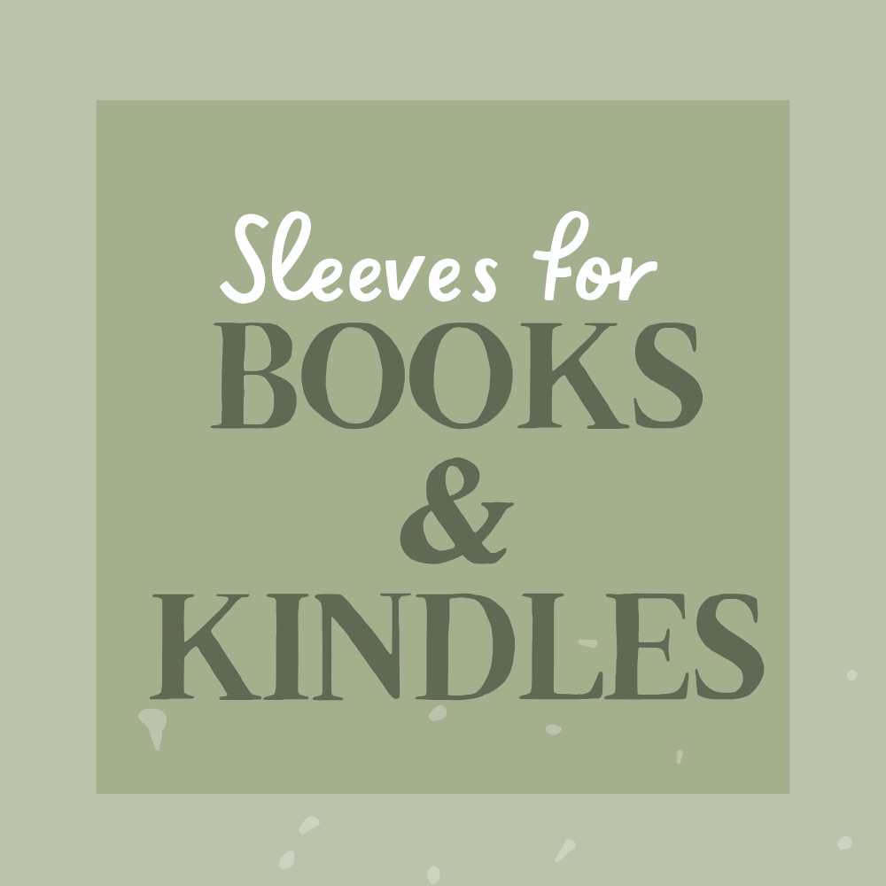 Book and Kindle sleeves