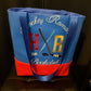 Hockey romance tote bag