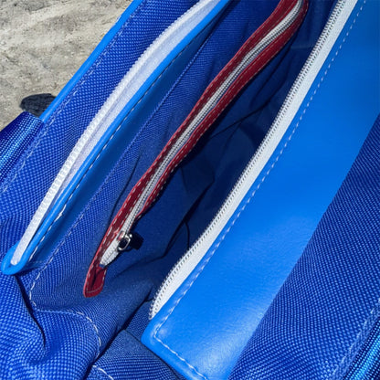 Hockey romance tote bag