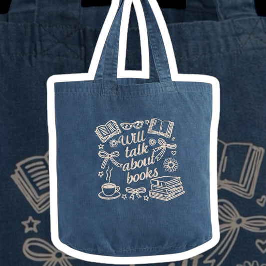 Will talk about books tote