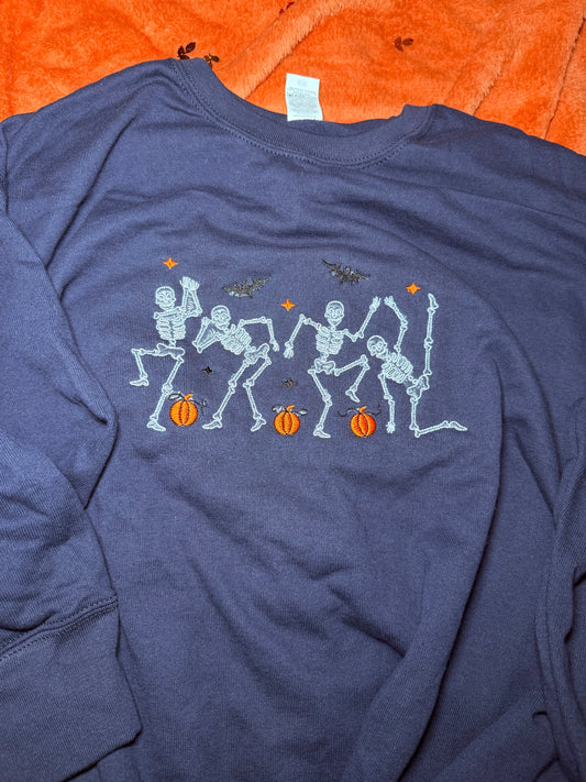 Dancing silly skeletons
