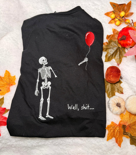 Skeleton balloon