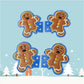 Gingerbread shoe wings