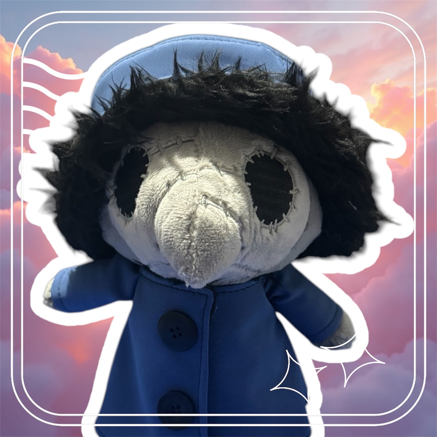 Plague doctor plush collectable