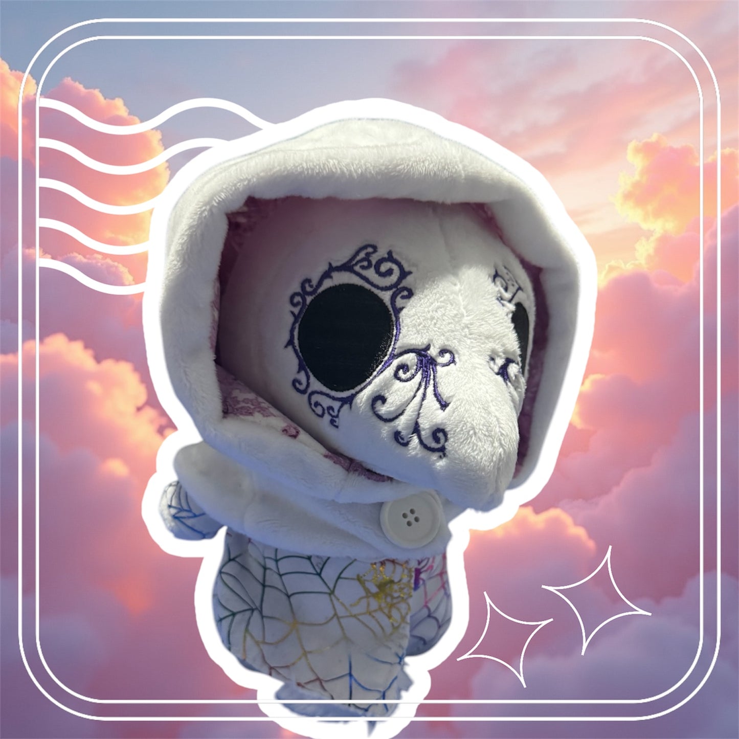 Plague doctor plush collectable