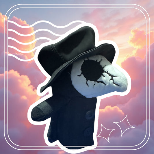 Plague doctor plush collectable