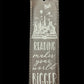 Laser engraved bookmarks