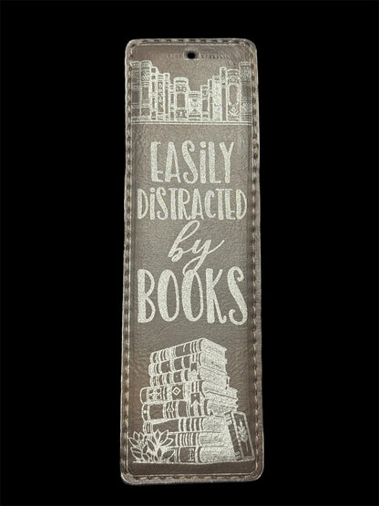 Laser engraved bookmarks