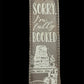 Laser engraved bookmarks