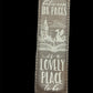 Laser engraved bookmarks