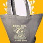 Book Girl Summer Tote – embroidered reader aesthetic bag